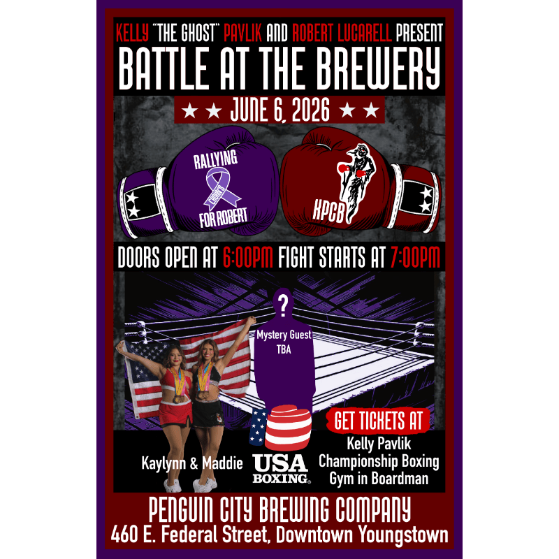 Kelly “The Ghost” Pavlik and Robert Lucarell Present: Battle at the Brewery