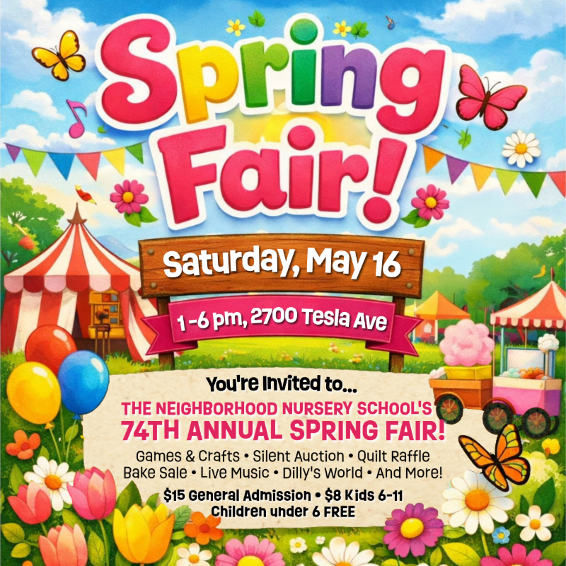 Best Spring Fairs Neighborhood Nursery School's 2026 Spring Fair