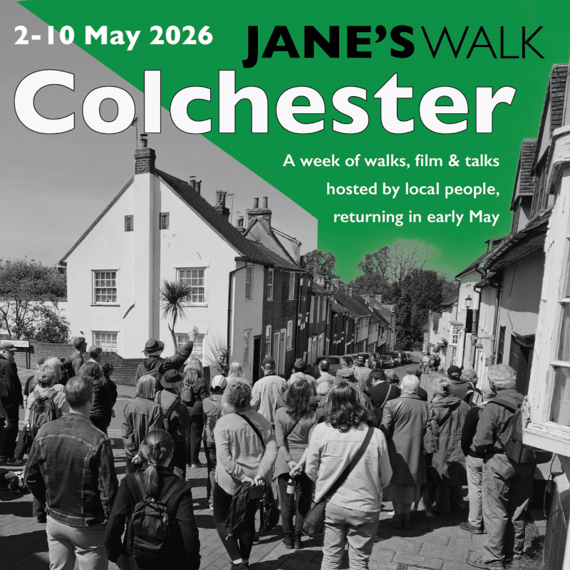 Jane's Walk Colchester Fundraising Raffle 2026