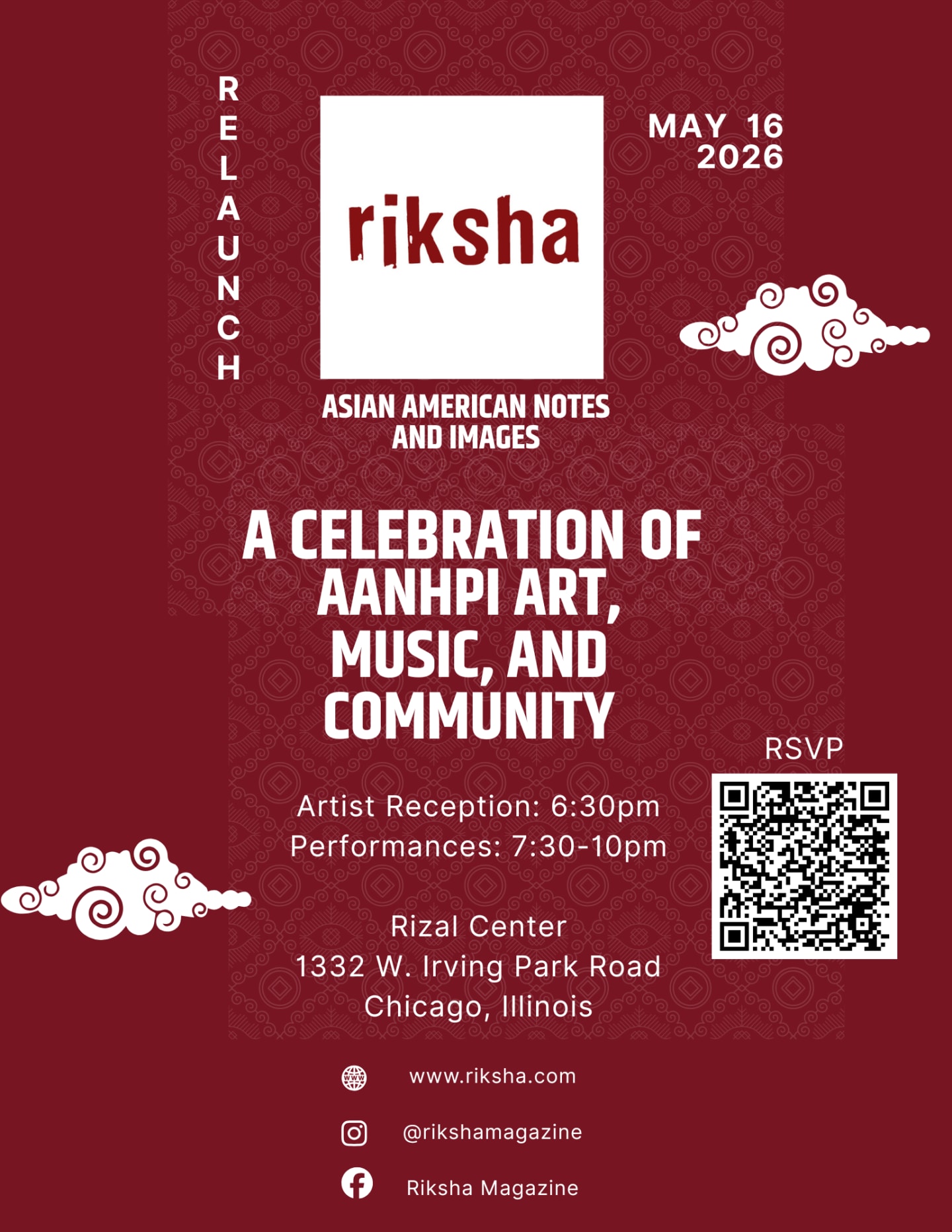 Riksha Returns: A Celebration of AANHPI Art, Music & Community