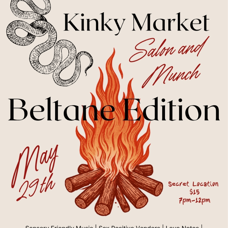 Forbidden Fruit Kinky Market Salon- Beltane Edition - May 29th