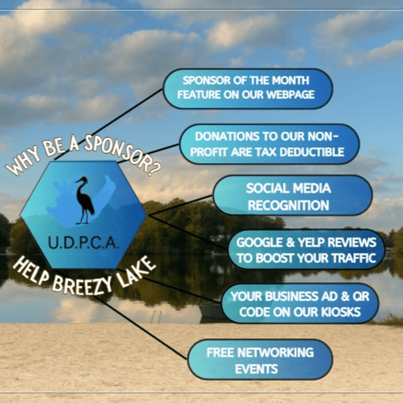 UDPCA - Breezy Lake Sponsorship