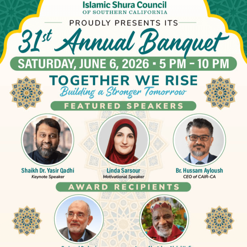 Shura Council 31st Annual Banquet