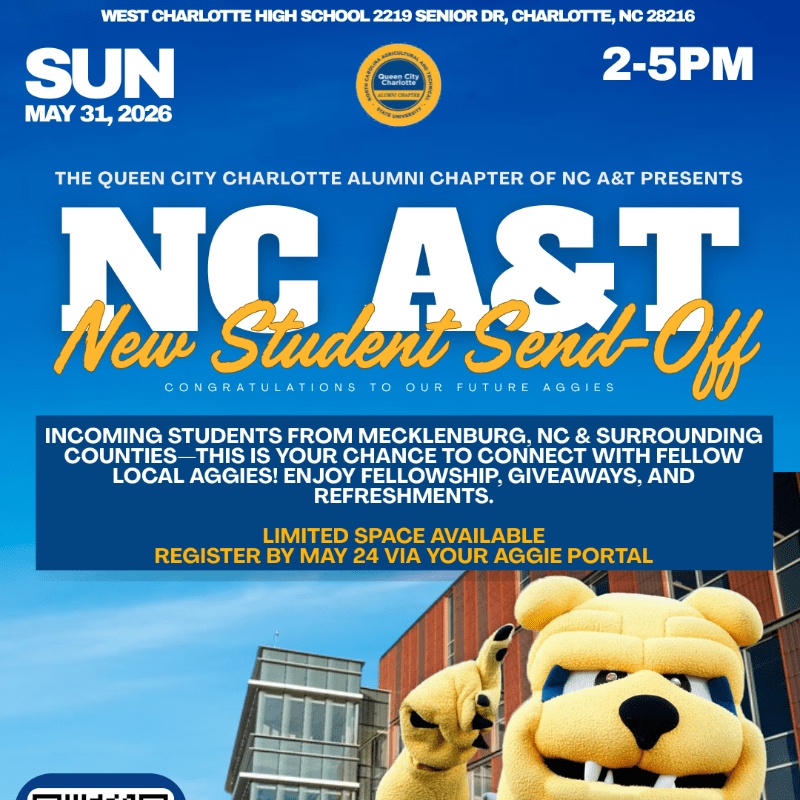 2026 NC A&T New Student Sendoff - QC Alumni Chapter