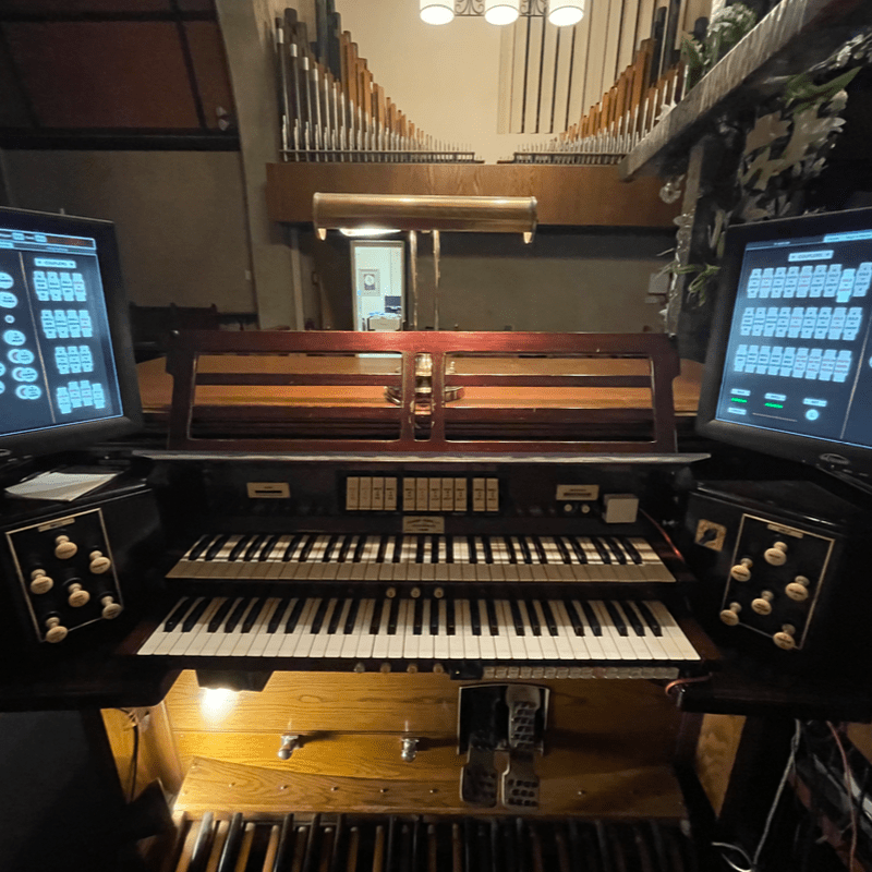 Upgrading of the digital division (Hauptwerk system) of the organ at St. Paul's Anglican Church