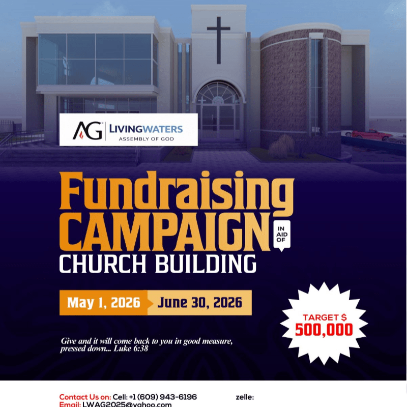 Fundraising Campaign in Aid of Church Building
