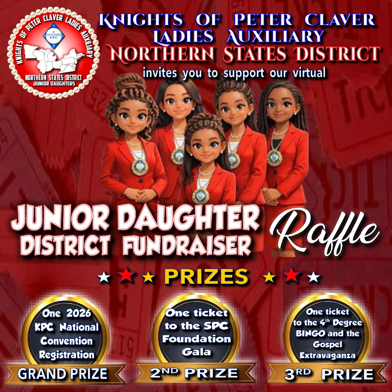 2026 Junior Daughters Northern States District Raffle