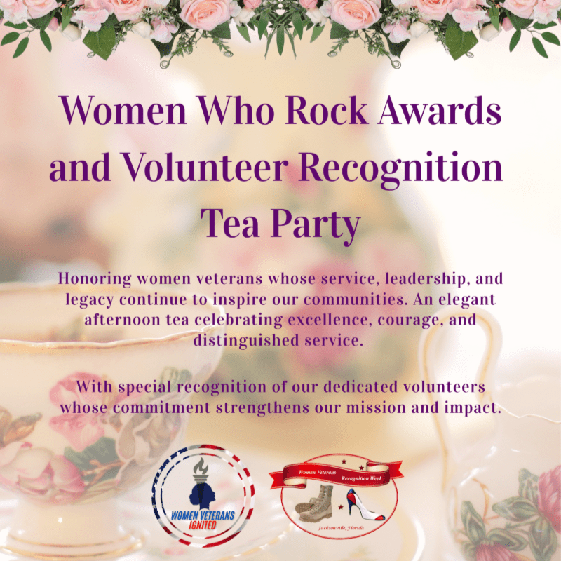 Women Who Rock Tea Party Registration