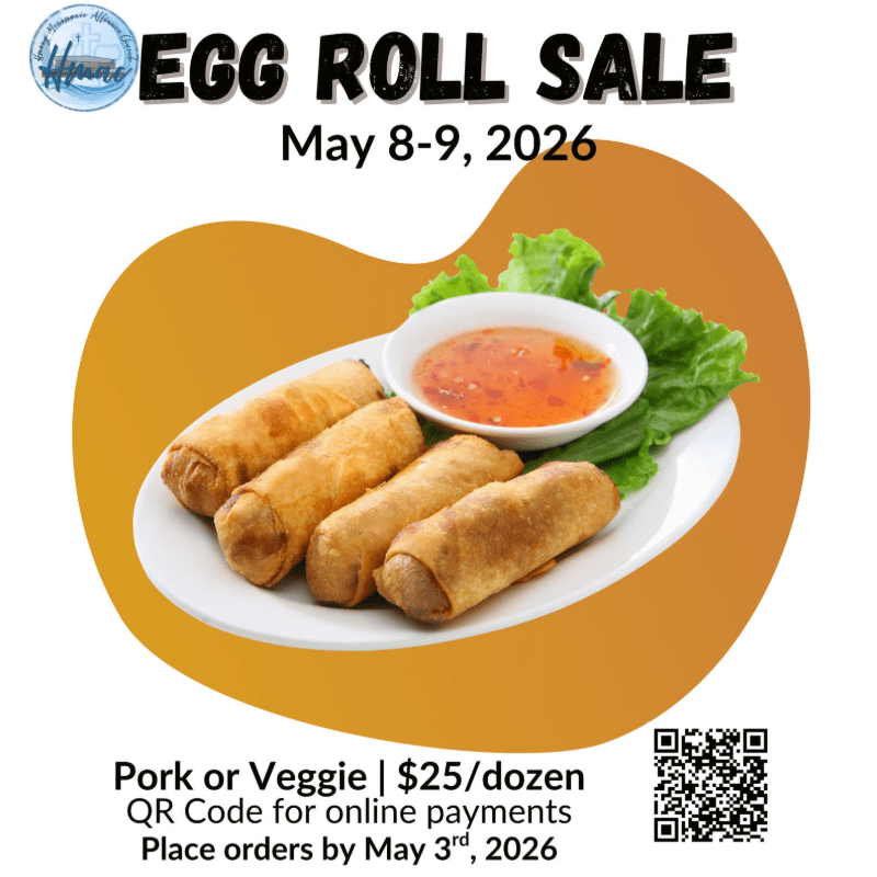 Eggroll Sale Walk-In (May 8 & 9, 2026)
