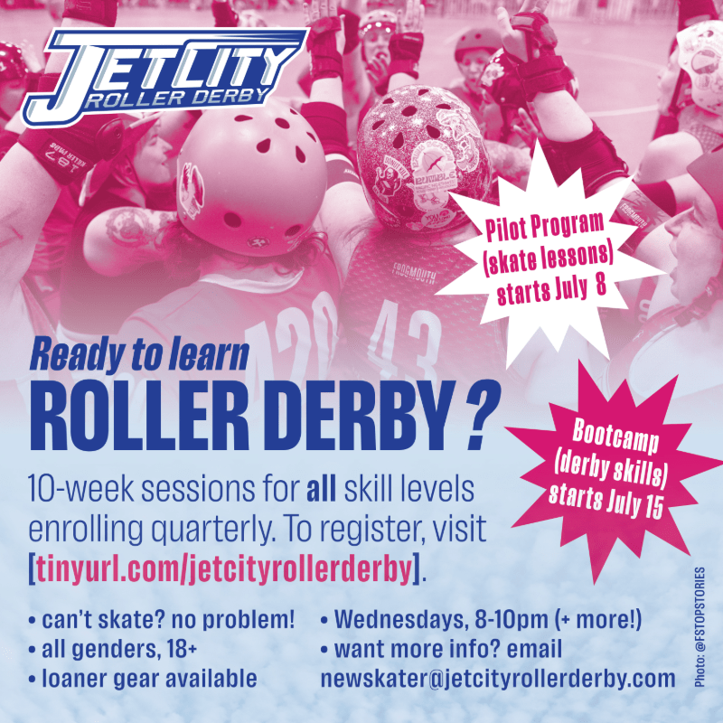 SUMMER 2026: Pilot Program with Jet City Roller Derby