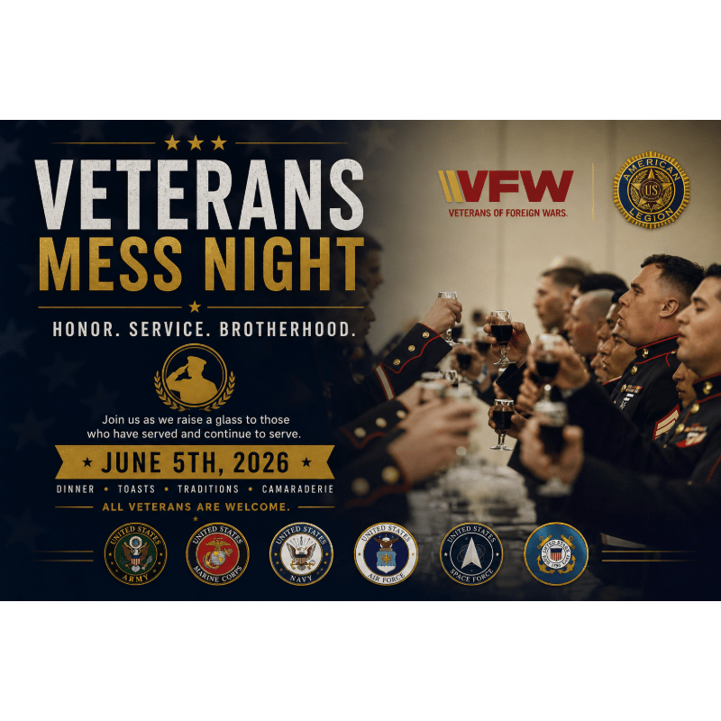 VFW New Haven's 1st Annual Mess Night