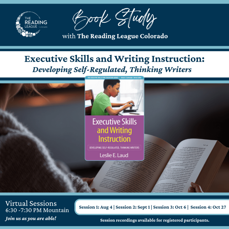 TRL-CO Book Study:  Executive Skills and Writing Instruction