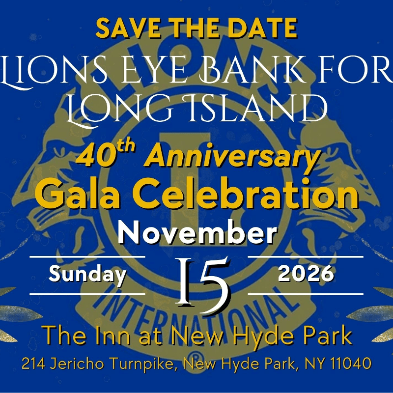 Lions Eye Bank for Long Island 40th Anniversary Gala