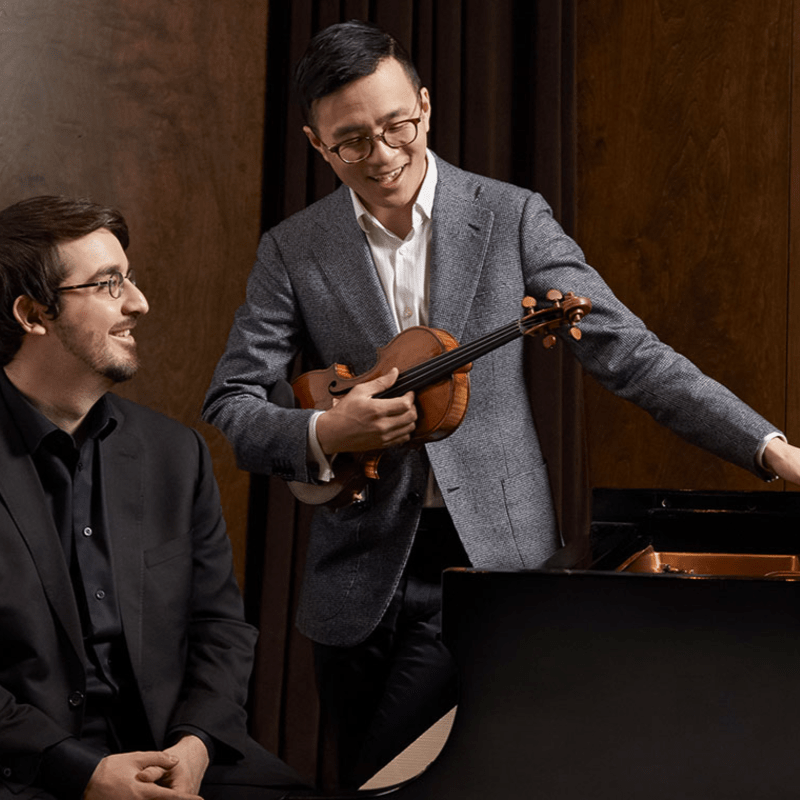 Andrew Wan, violon et Charles Richard-Hamelin, piano