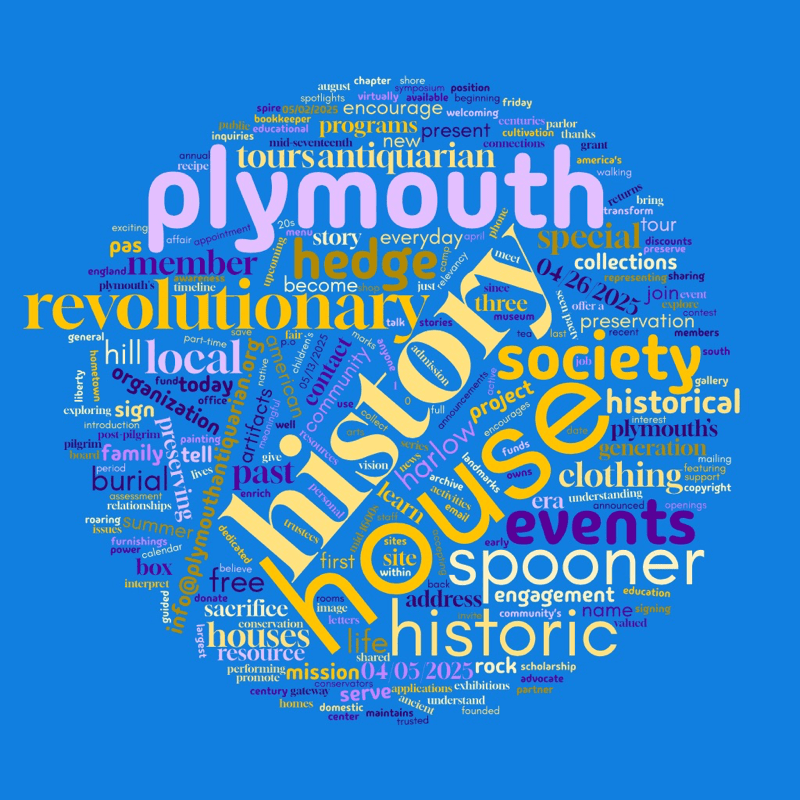 Donate to Support the Plymouth Antiquarian Society