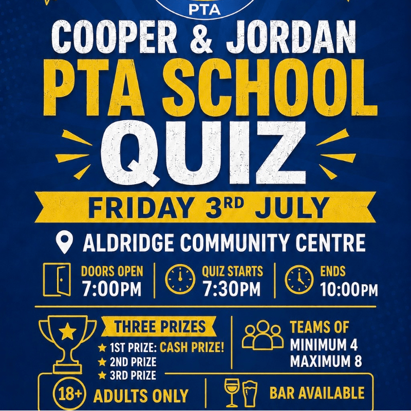 C&J PTA QUIZ OF THE YEAR!