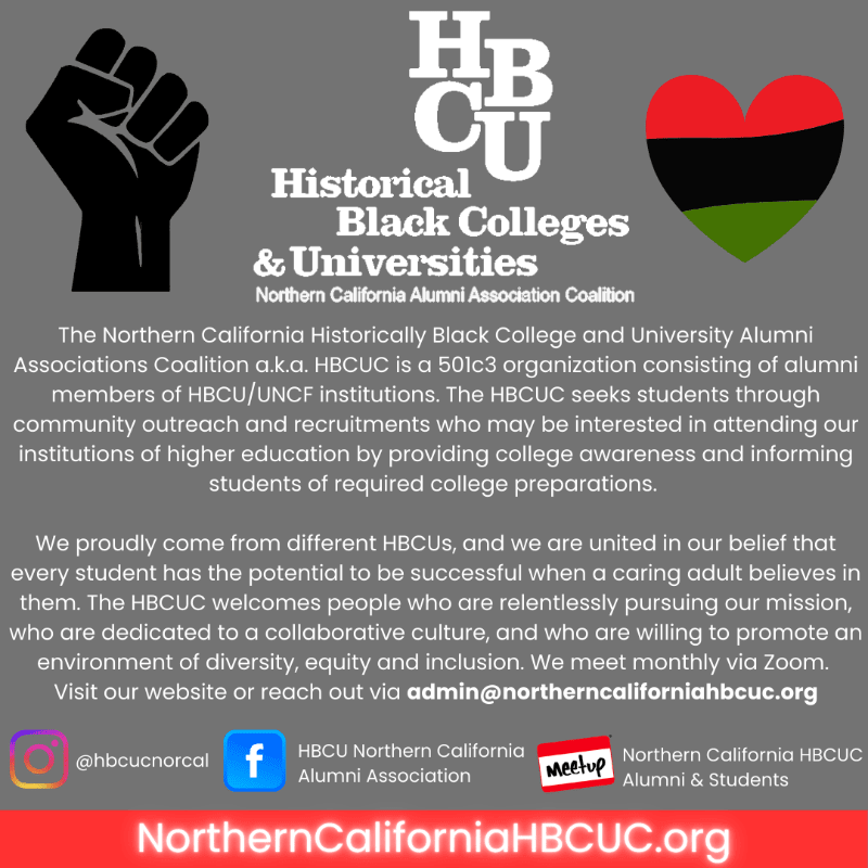 Northern California HBCU Alumni Associations Coalition Membership