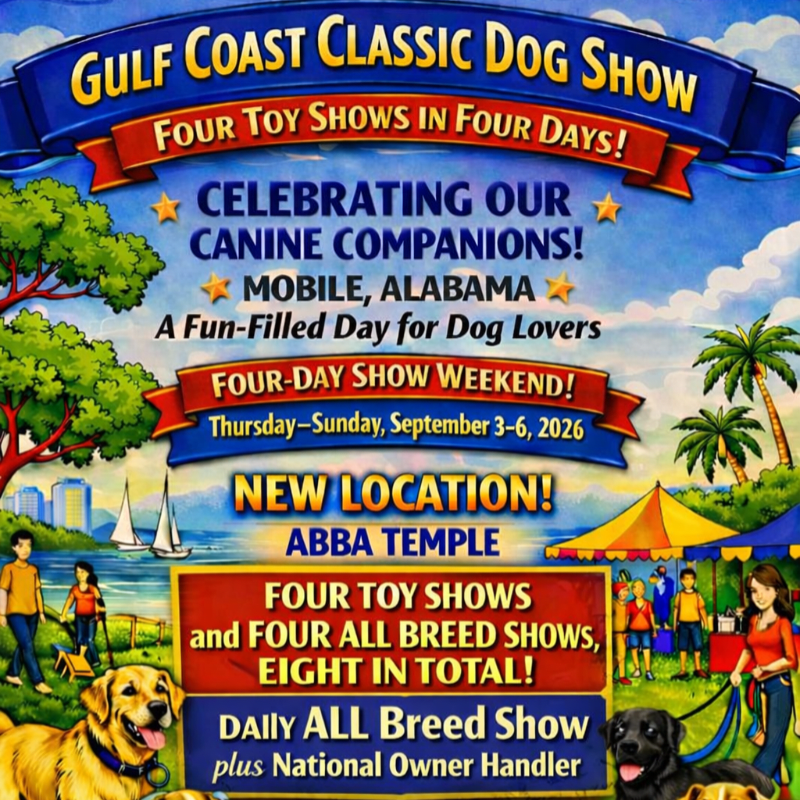RV Reservation Gulf Coast Classic Dog Show