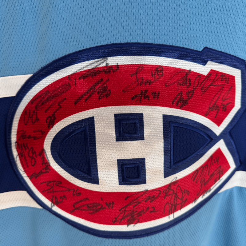 Signed Montreal Canadiens Jersey Raffle