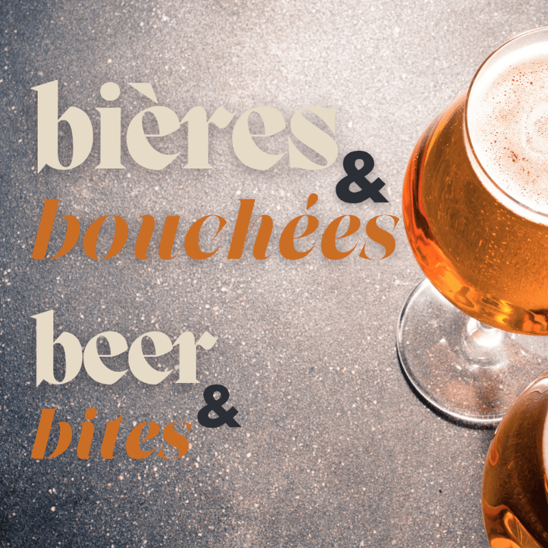 Bières et bouchées