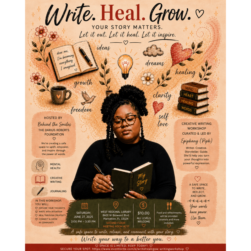Write, Heal, Grow Workshop