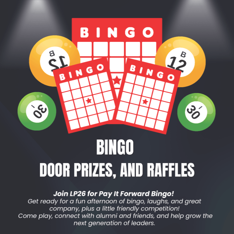 Bingo with LP26 - Pay It Forward Campaign - Leadership Howard County