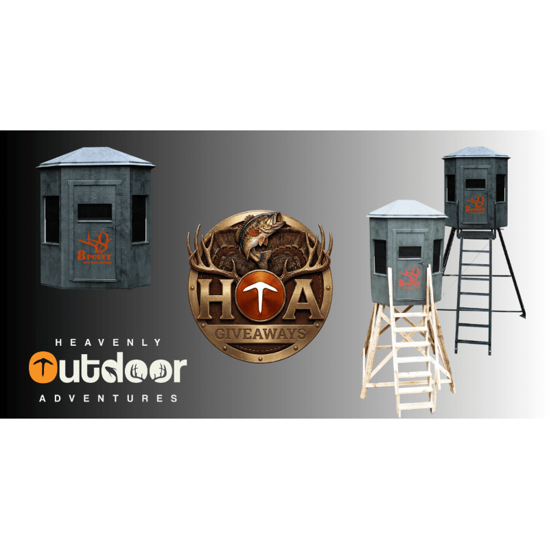 HUNTING BOX BLIND WITH TOWER