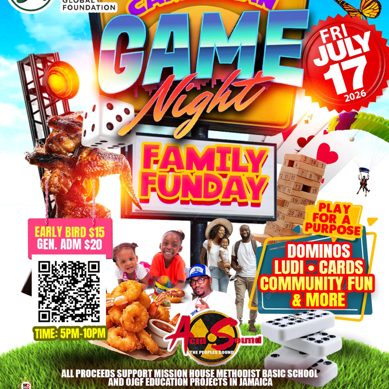 Caribbean Game Night: Play for Community. Gather for Change.