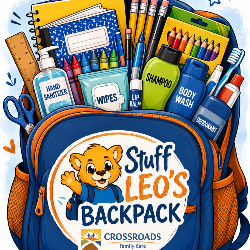 Stuff Leo's Backpack