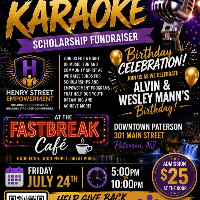 Karaoke 🎤 scholarship fundraiser