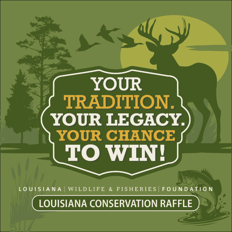 2026 Louisiana Conservation Raffle