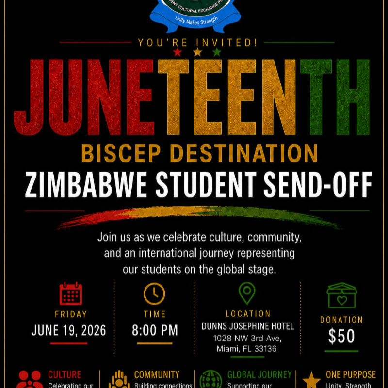 BISCEP Zimbabwe Student Send-Off