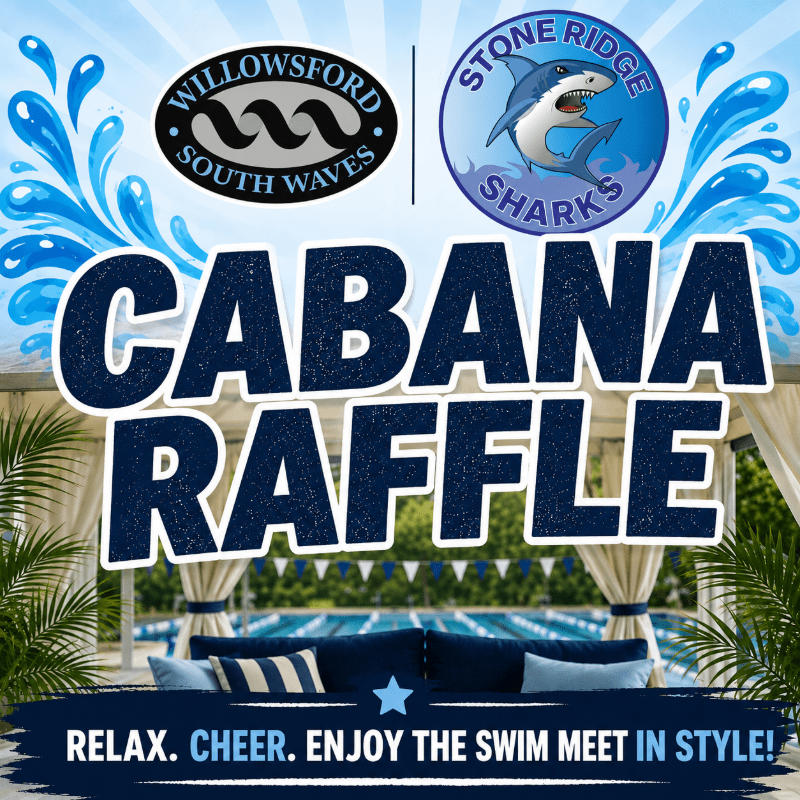 Willowsford South Waves's VIP Cabana Experience Raffle 6/13/26