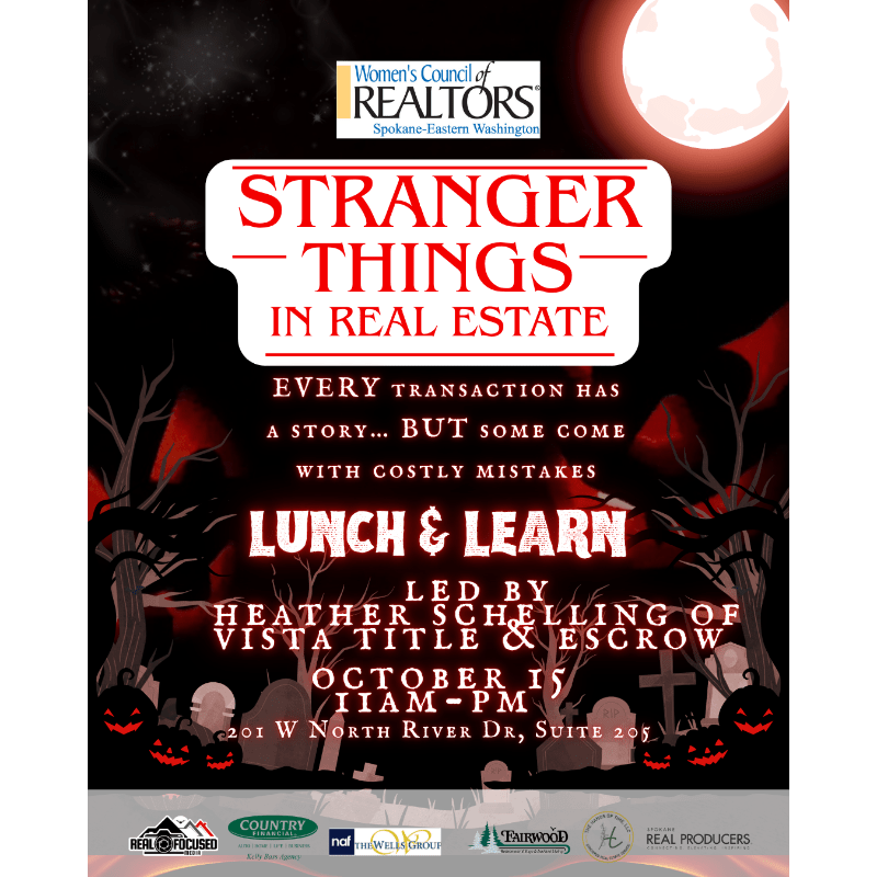 Lunch & Learn: Stranger Things in Real Estate