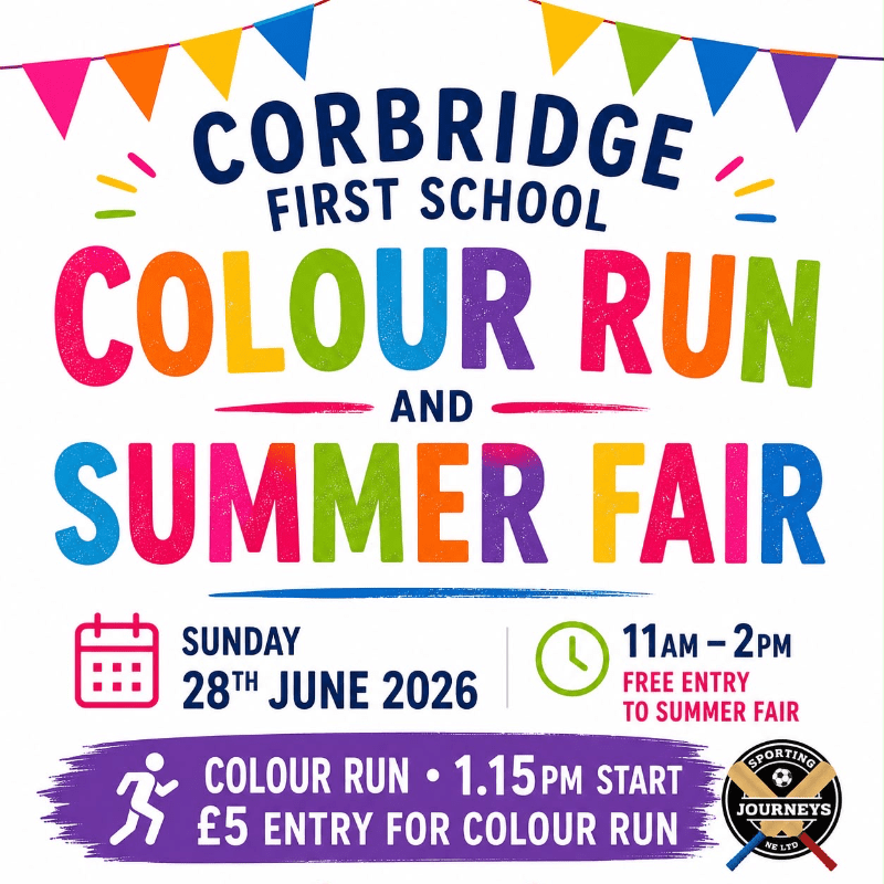 Corbridge First School Colour Run