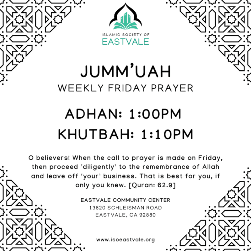 Weekly Jummu'ah