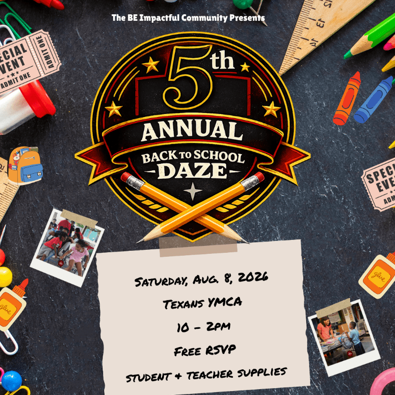 Back 2 School Daze 2026 Community Resource Partner Registration