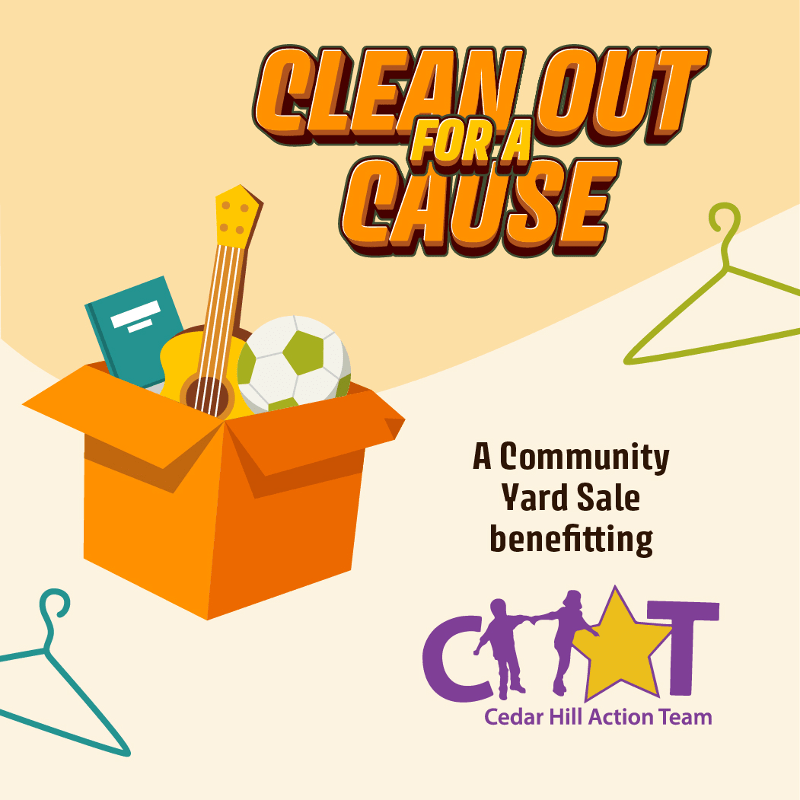 Clean Out for a Cause - Oct 24