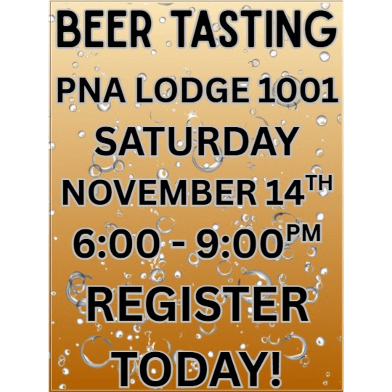 Annual Beer Tasting