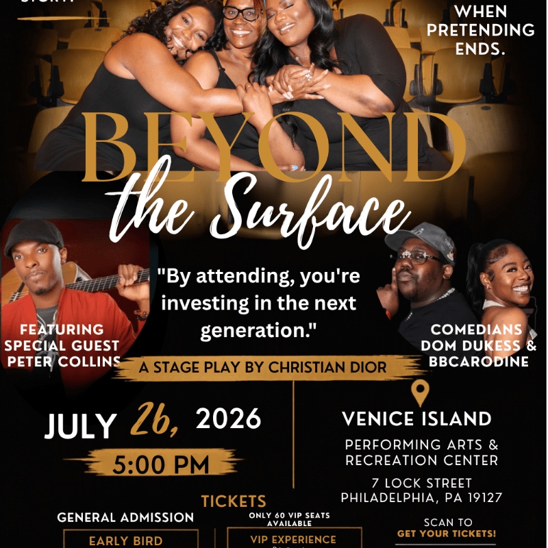 Beyond the Surface  (Stage Play)Venice Island Performing Arts & Recreation Center