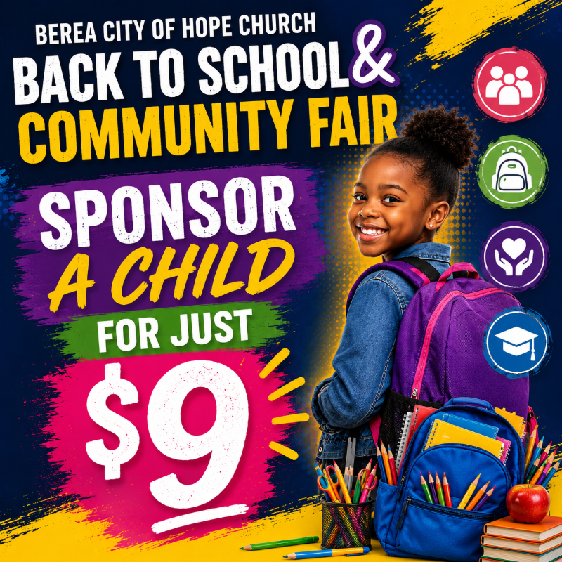 2026 Back to School - Sponsor A Child