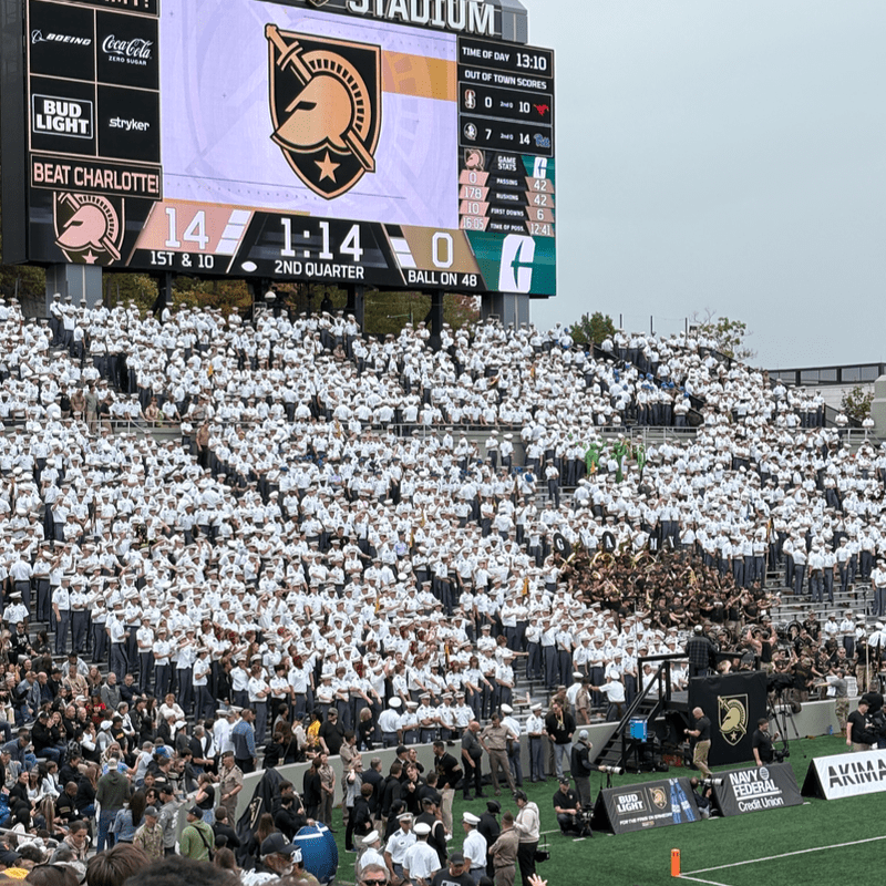 RAFFLE: Army vs ECU (11/21/26) Football Game: Tickets & Parking