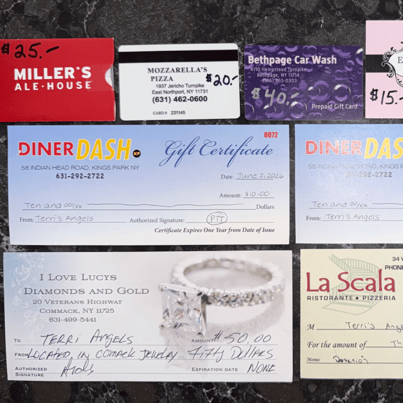 Bundle of Long Island Gift Cards - $200 Value