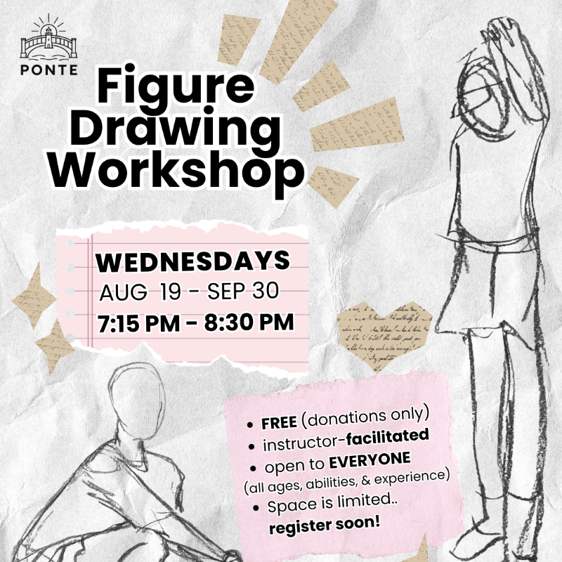Live Model Figure Drawing Workshop