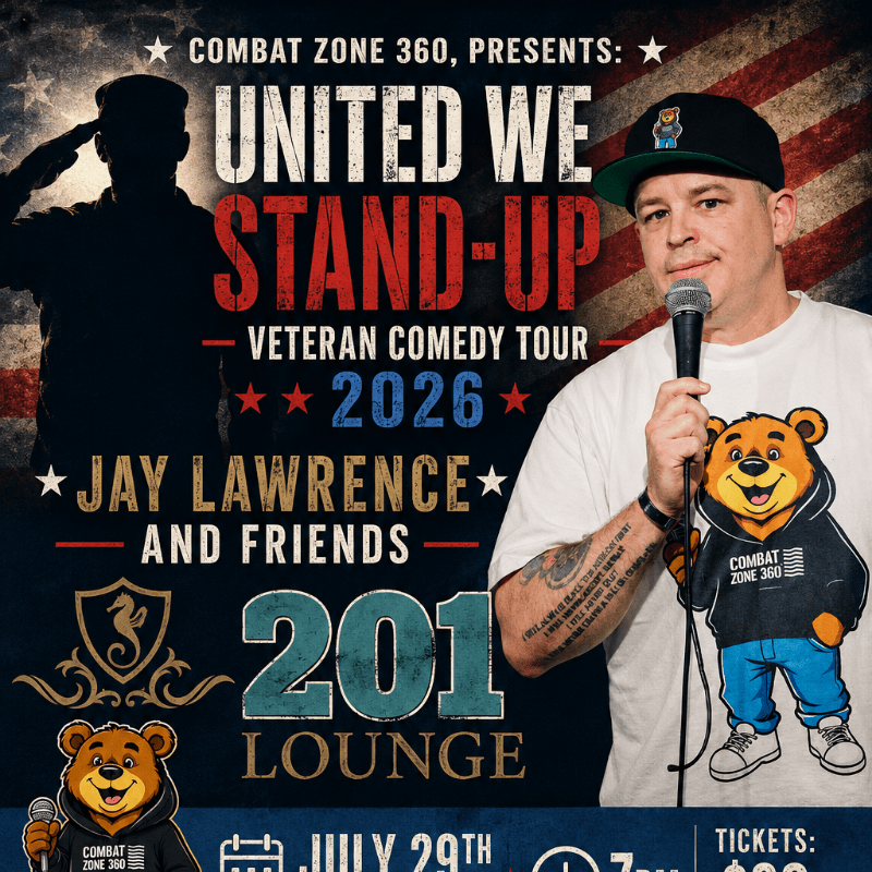United We Stand-Up Veteran Comedy Tour 2026 (201 Lounge)