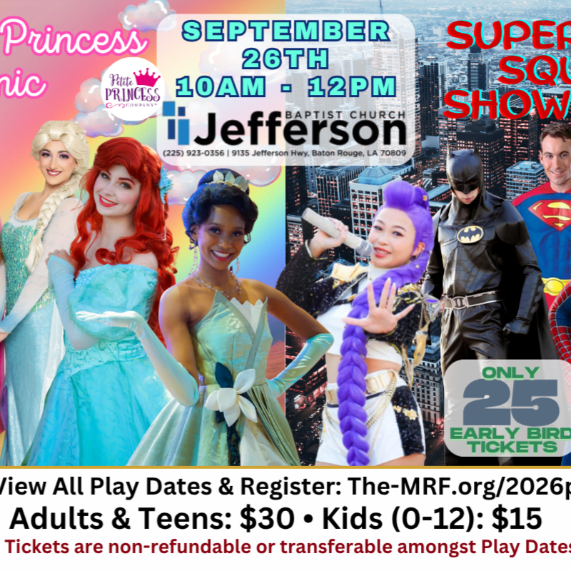 Pretty Princess & Superhero Squad 2026