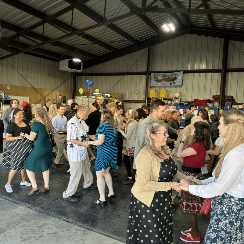 Reno-Stead Community Airport Day Hangar Swing Dance
