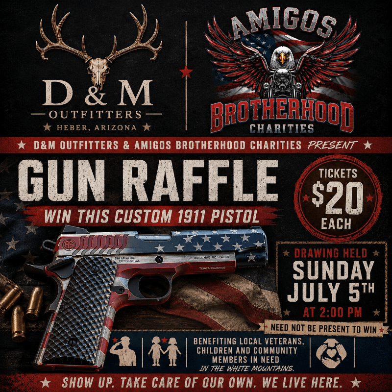 1911 Pistol Raffle