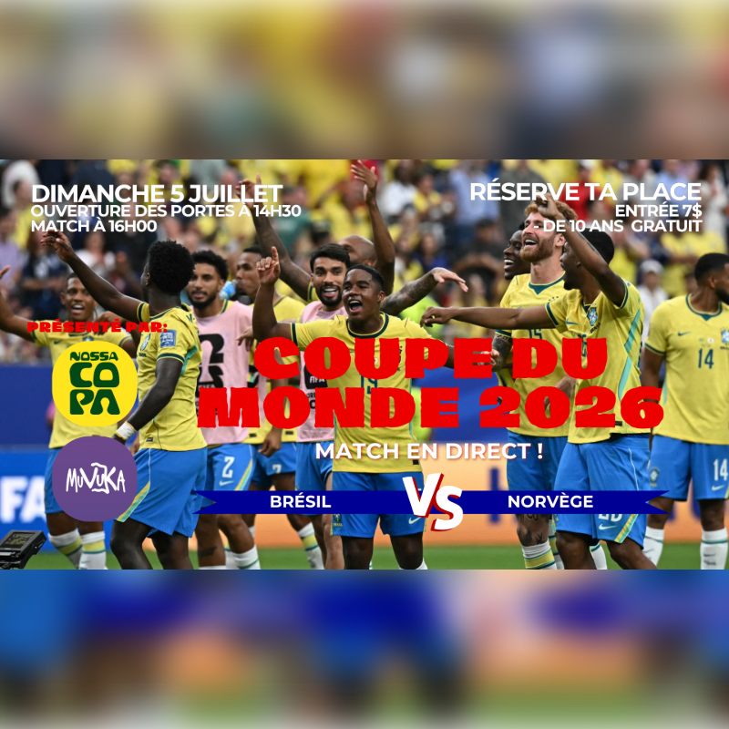 BRÉSIL vs NORVÈGE - FIFA WORLD CUP 2026