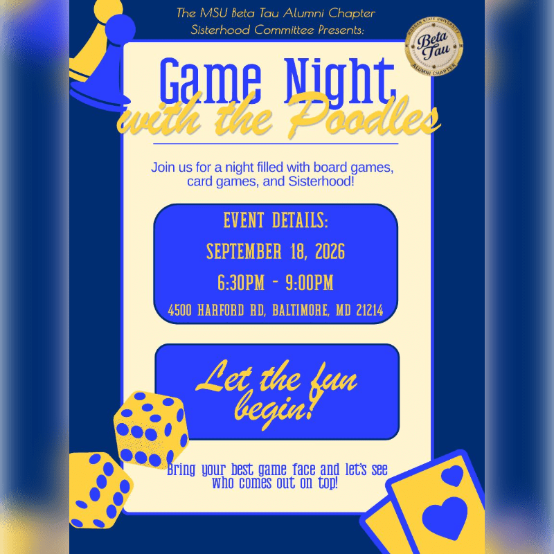 Game Night with the Poodles